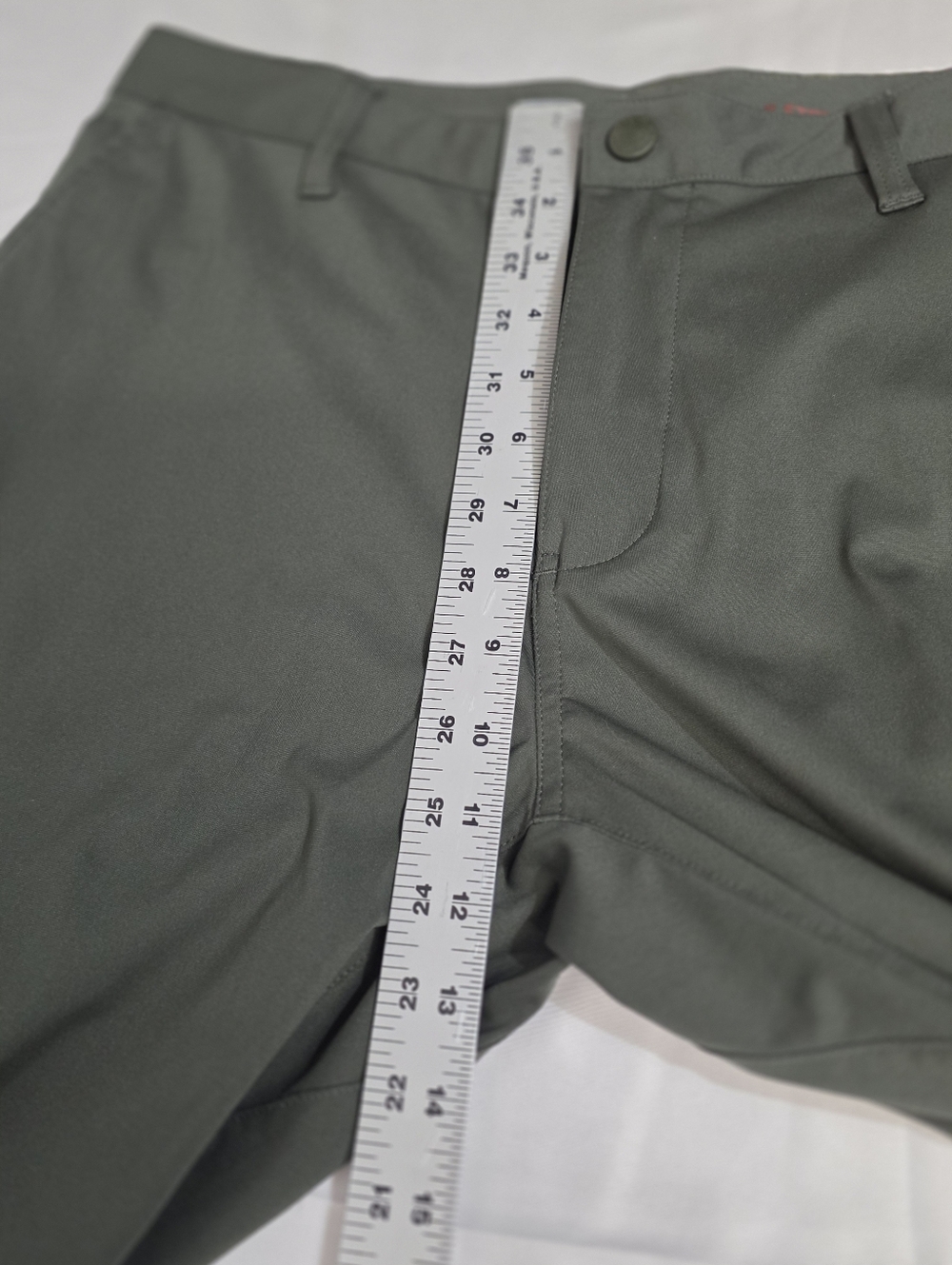 RHONE Slim Fit Pant Mens Size 34 With 4-way Stretch Wrinkle Resistant - Picture 9 of 13
